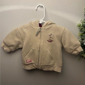 U.S. Polo Assn. Kids Beige Hoodie